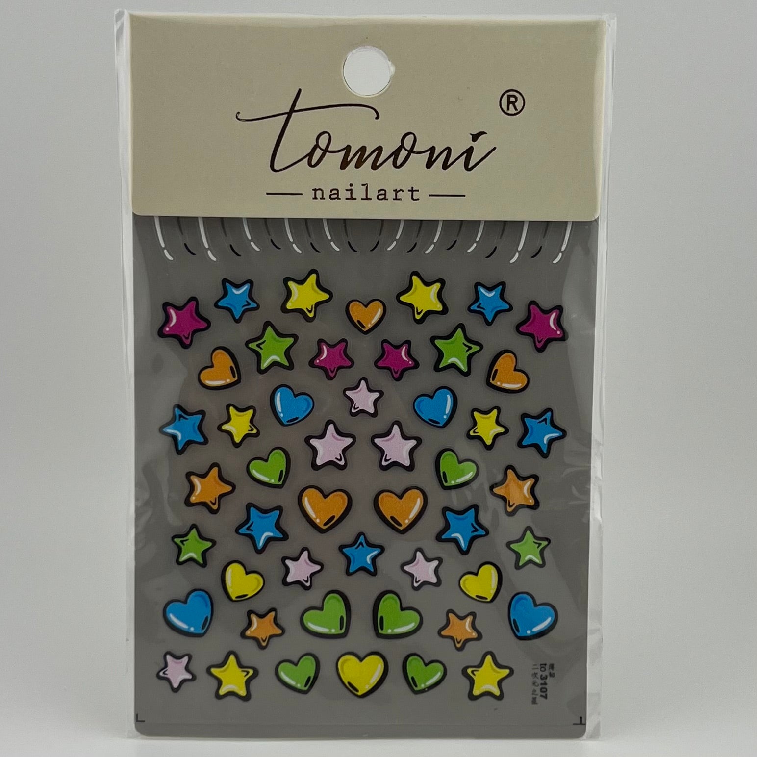 Cartoon Shapes Nail Sticker