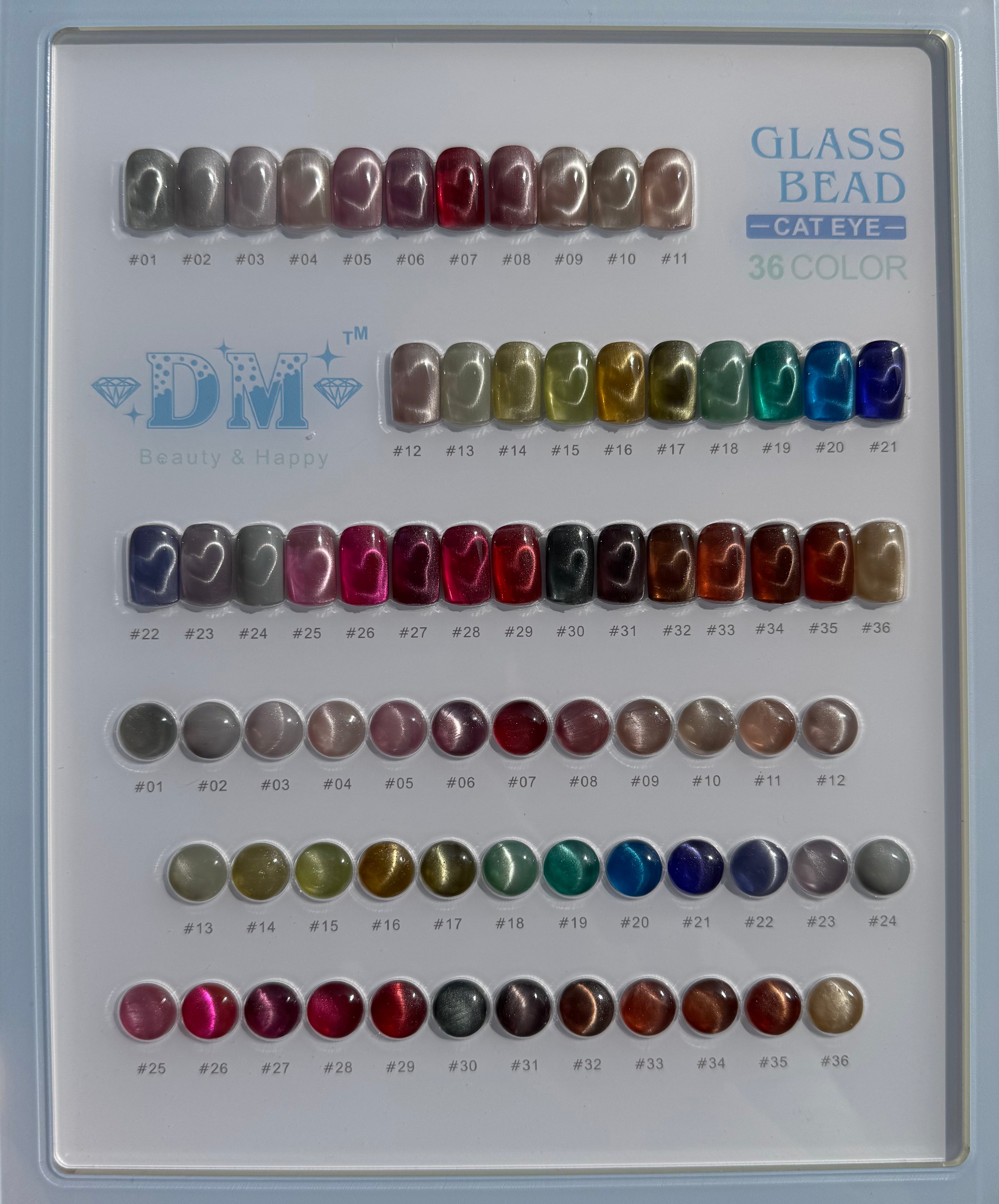 GLASS BEAD CATEYE