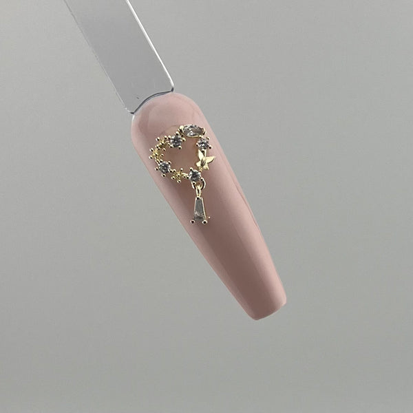 Heart Charm with Dangle