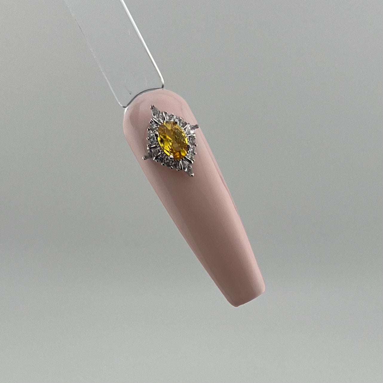 Elegant Gem Nail Charm