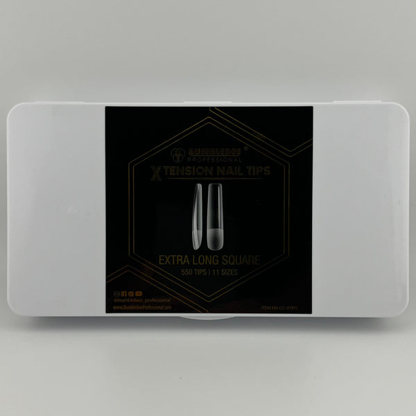 Bumblebee Extra Long Square Soft Gel Tips