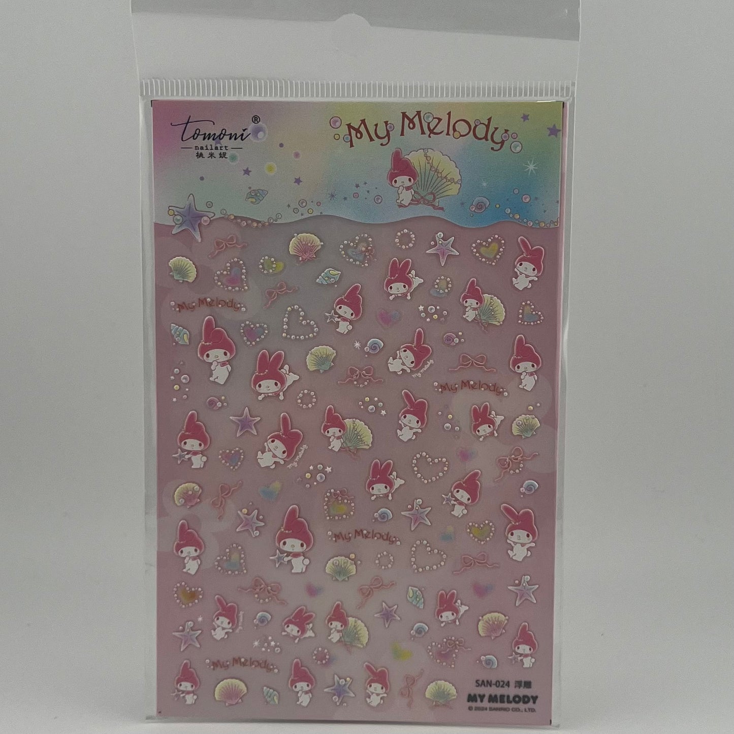 My Melody Sea Nail Sticker