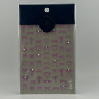 Lace Bows Nail Sticker