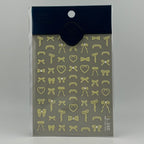 Lace Bows Nail Sticker
