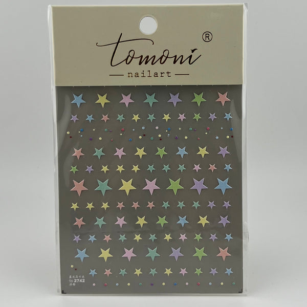 Big Star Nail Sticker