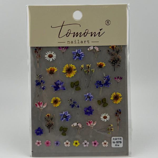 Spring Flower Nail Sticker