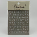 Flower and Butterfly Nail Sticker