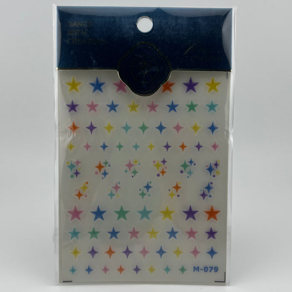 Jelly Star Nail Stickers
