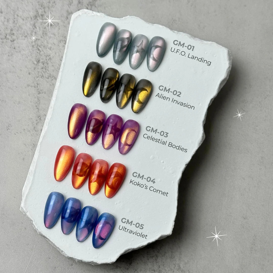 KOKOIST Galaxy Magnet color chart