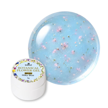 Botanical Flower Gel BF-01 Milky Blue