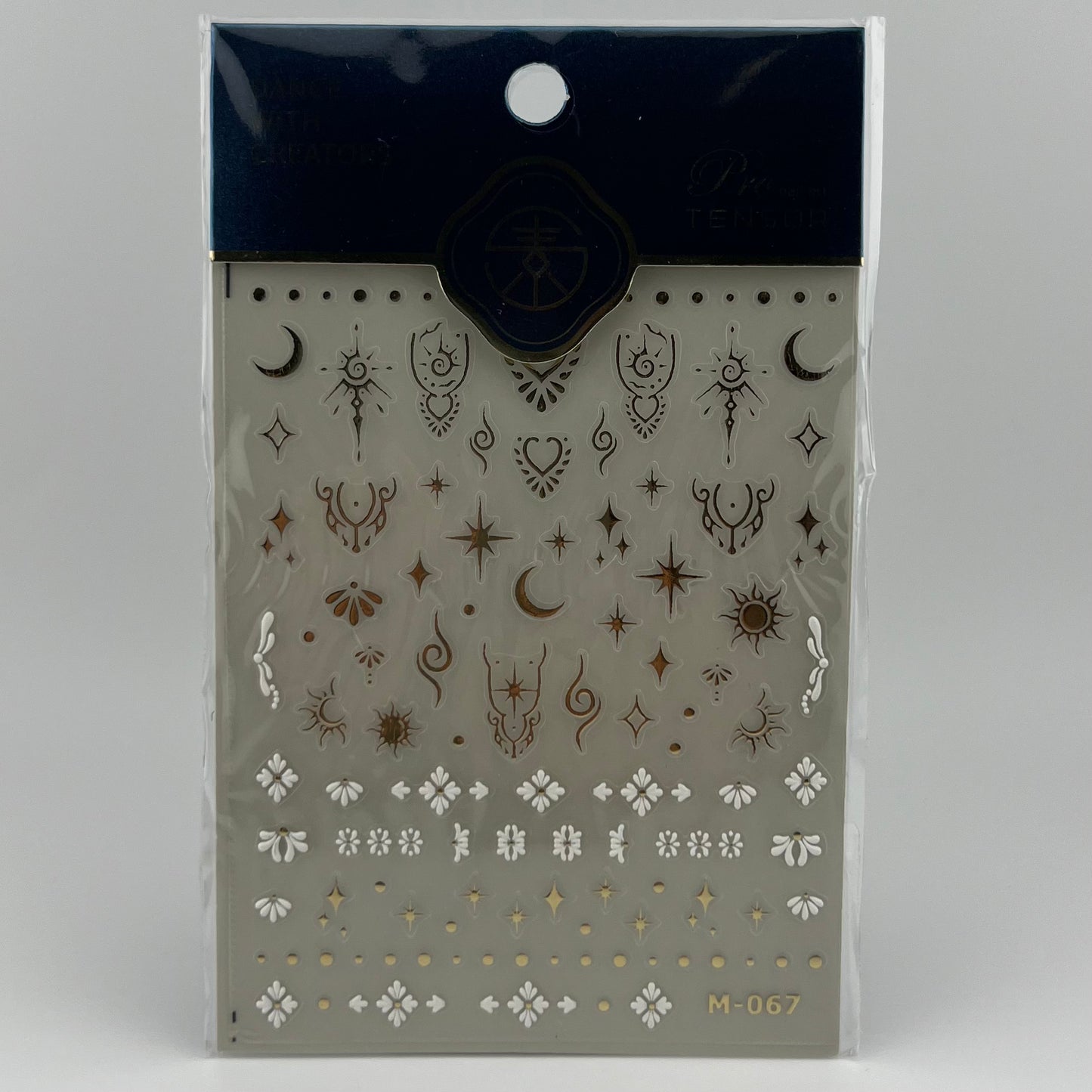 Vintage Celestial Nail Sticker