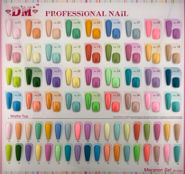 Dms Color DM Gel Colors – Nails R Us