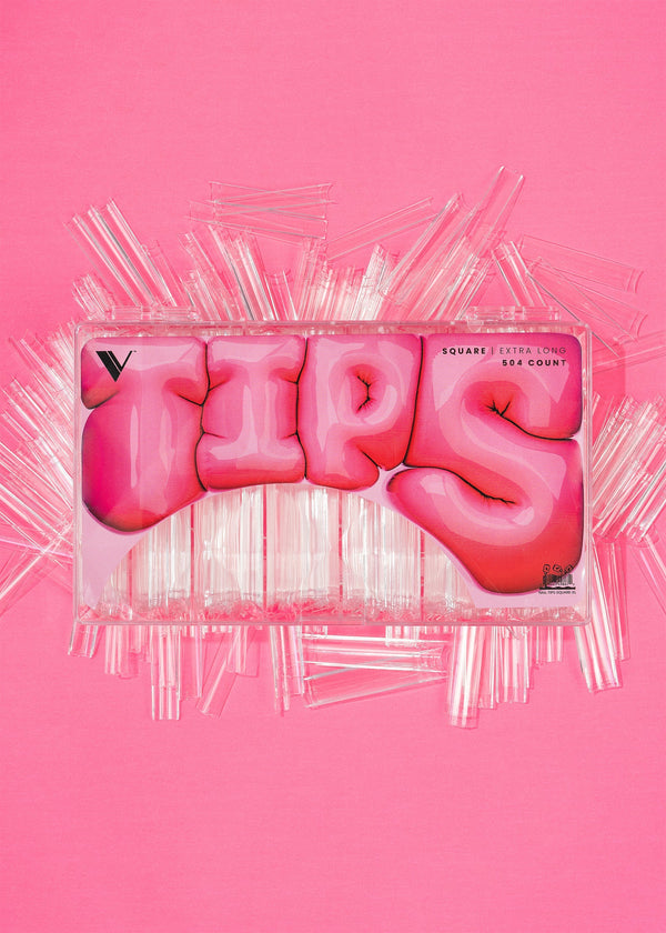 V TIPS - SQUARE - EXTRA LONG