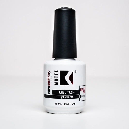 Gel Topcoat Matte (0.5oz)