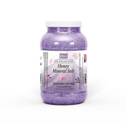 Lavender Orchid Honey Mineral Salt - 1 Gallon