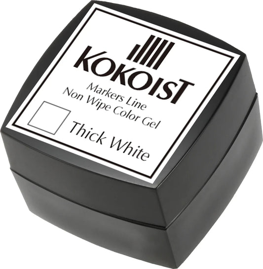 ML-01 MARKERS LINE NON WIPE COLOR GEL THICK WHITE