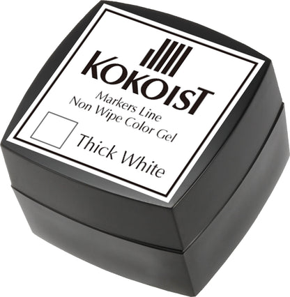 ML-01 Markers Line Non Wipe Color Gel Thick White