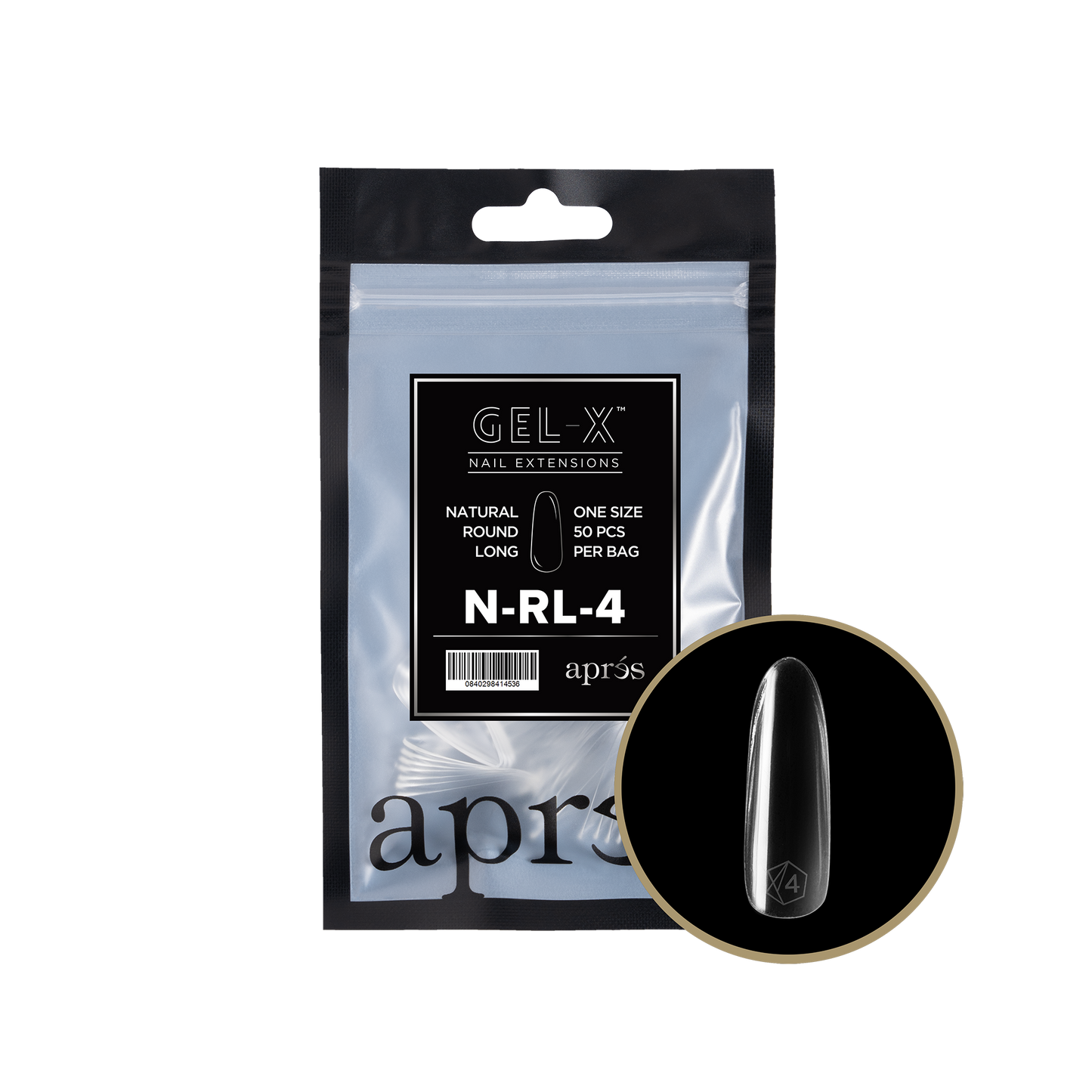 Natural Round Long Refill Tips