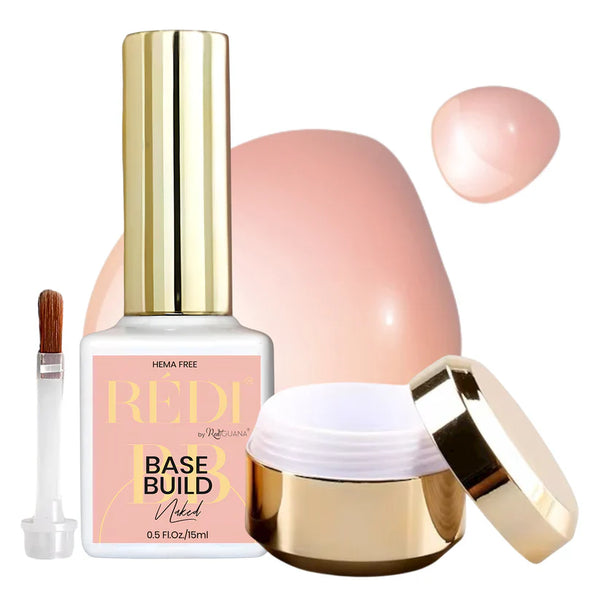"Naked" BB Gel (Base & Build) Natural Pink kit
