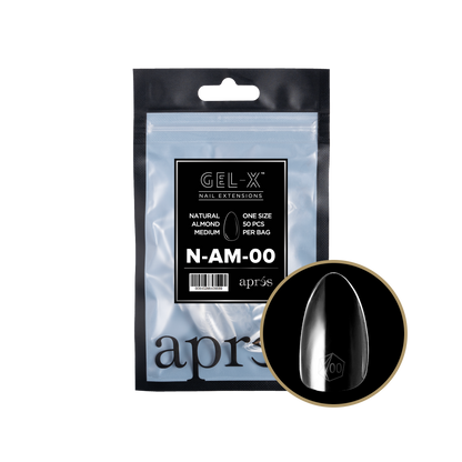 Natural Almond Medium Refill Tips