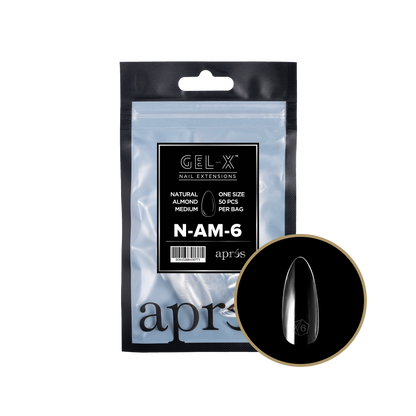 Natural Almond Medium Refill Tips