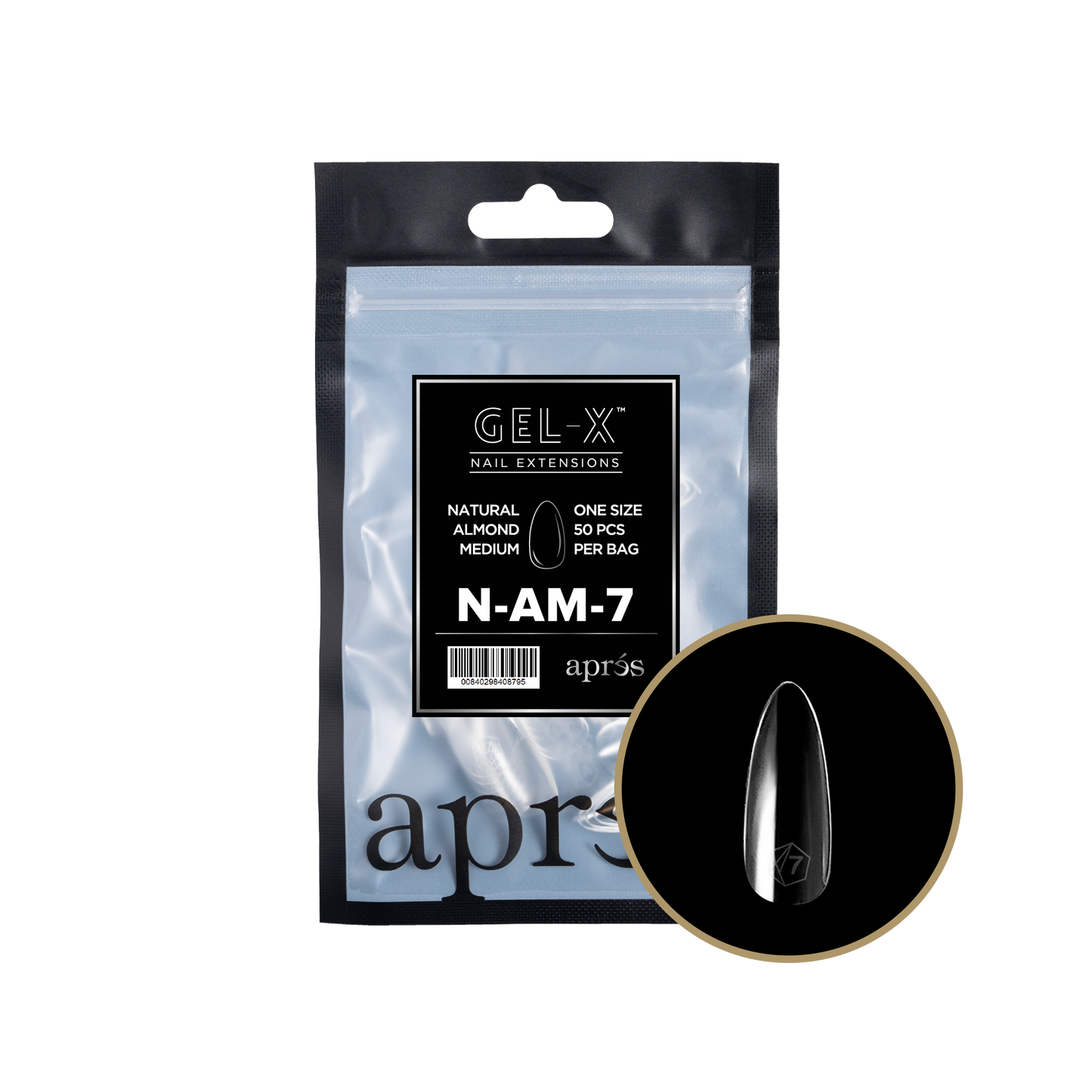 Natural Almond Medium Refill Tips