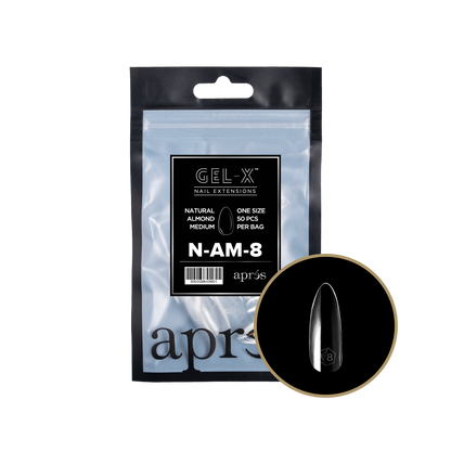 Natural Almond Medium Refill Tips