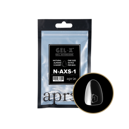 Natural Almond Extra Short Refill Tips