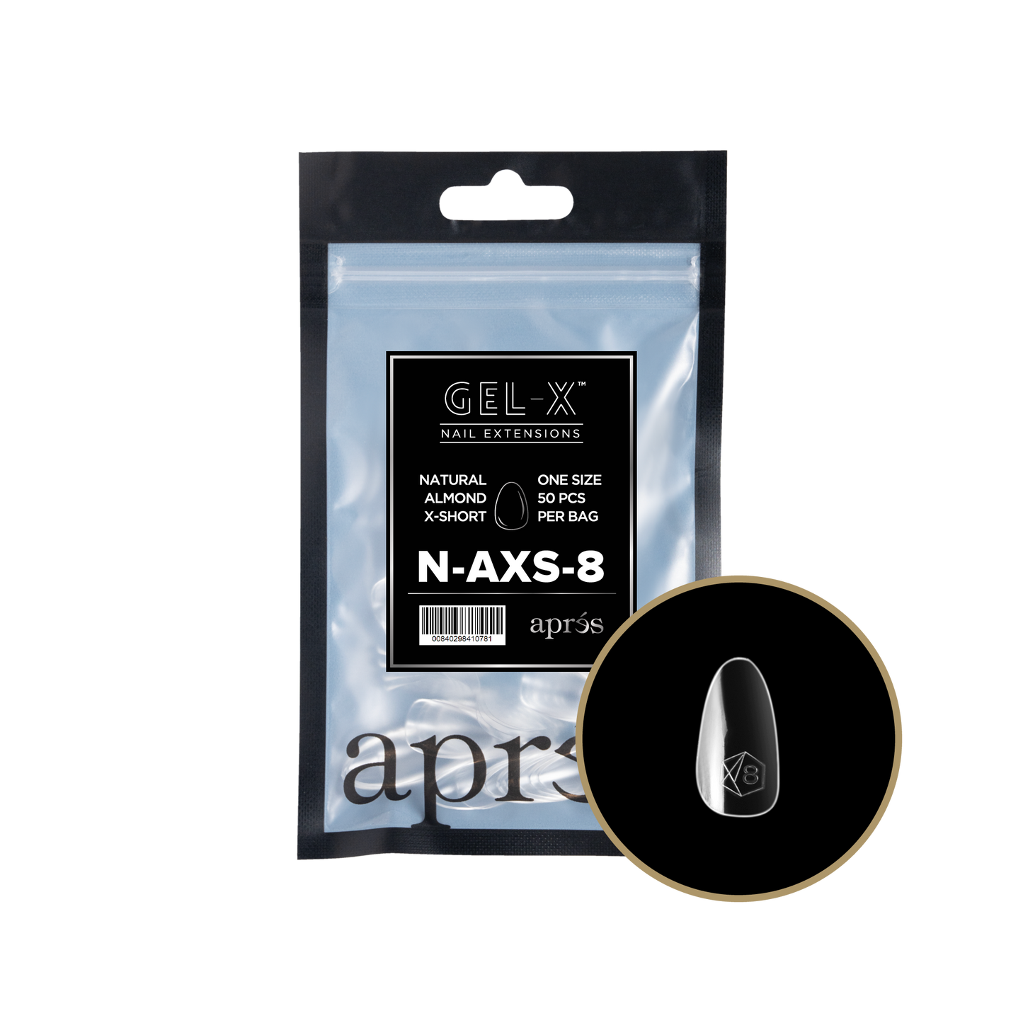 Natural Almond Extra Short Refill Tips