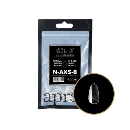 Natural Almond Extra Short Refill Tips