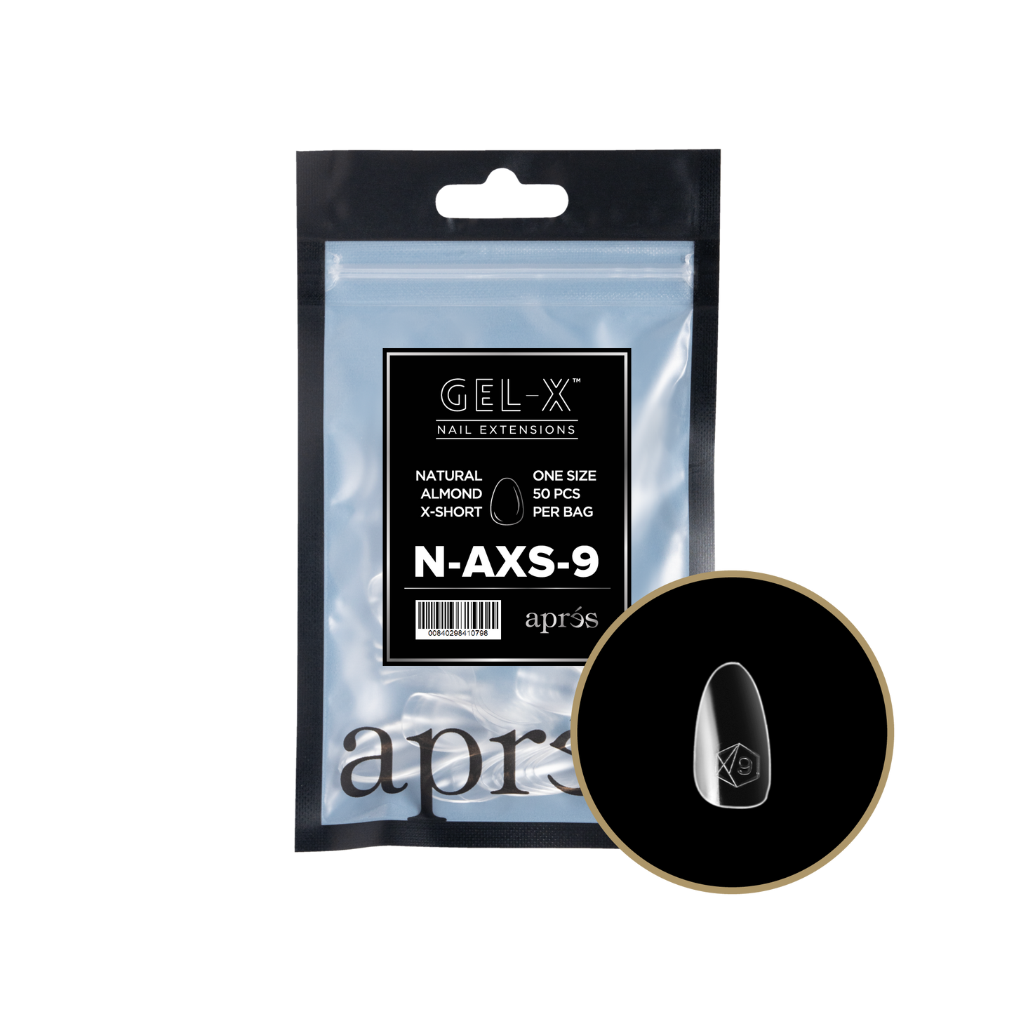 Natural Almond Extra Short Refill Tips
