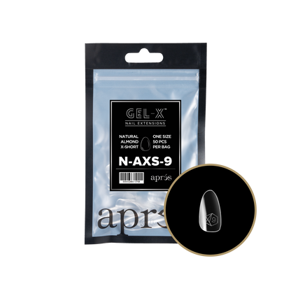 Natural Almond Extra Short Refill Tips