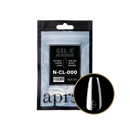 Natural Coffin Long Refill Tips