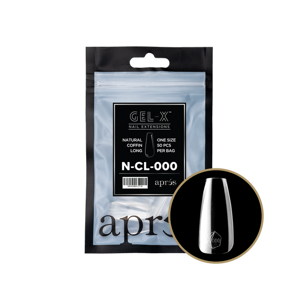 Natural Coffin Long Refill Tips