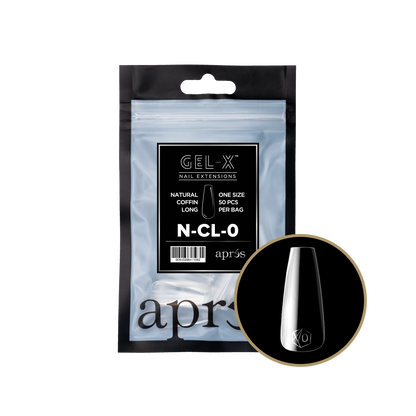 Natural Coffin Long Refill Tips