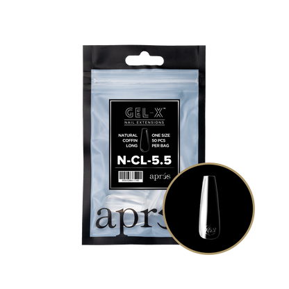 Natural Coffin Long Refill Tips