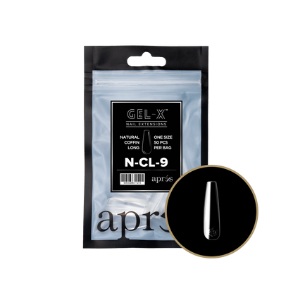 Natural Coffin Long Refill Tips