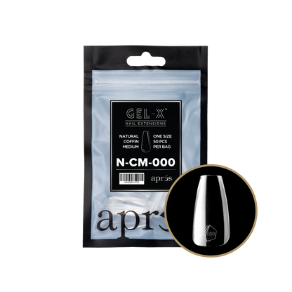 Natural Coffin Medium Refill Tips