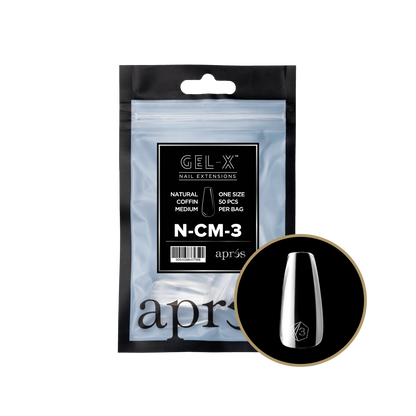 Natural Coffin Medium Refill Tips