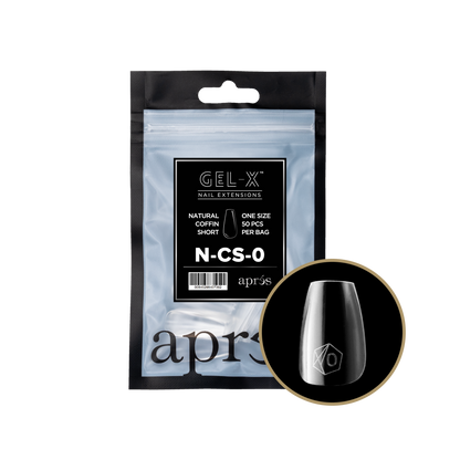 Natural Coffin Short Refill Tips