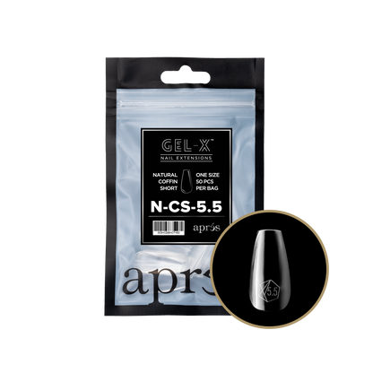 Natural Coffin Short Refill Tips