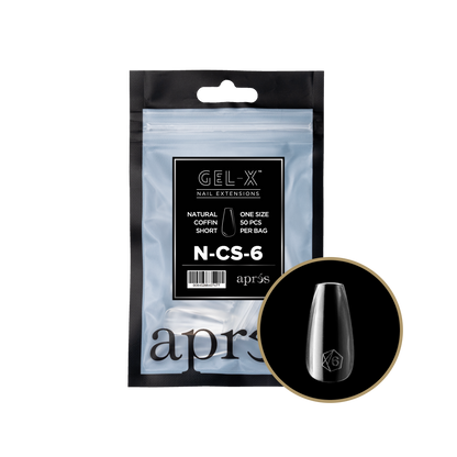 Natural Coffin Short Refill Tips