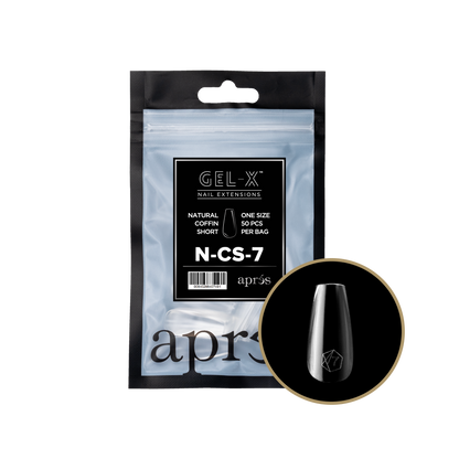 Natural Coffin Short Refill Tips