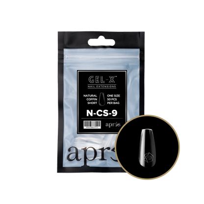 Natural Coffin Short Refill Tips