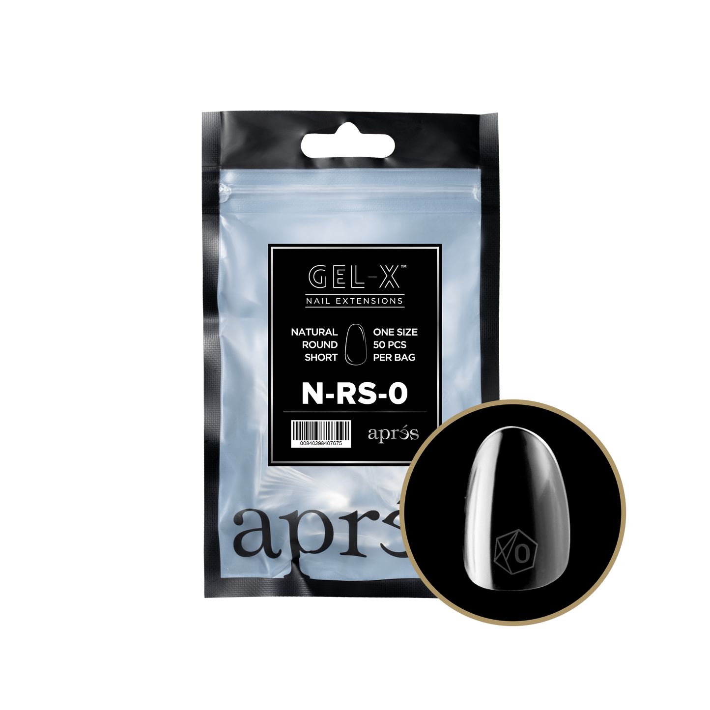 Natural Round Short Refill Tips