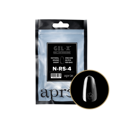Natural Round Short Refill Tips