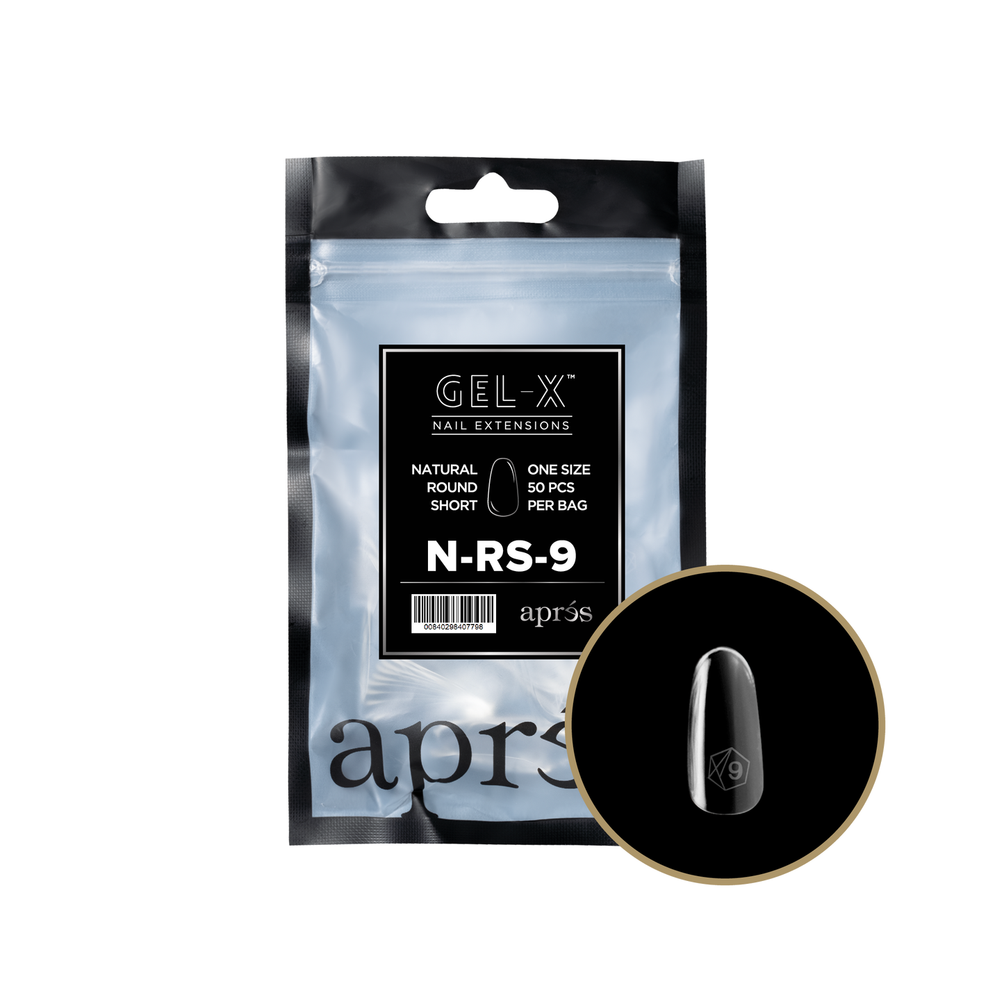 Natural Round Short Refill Tips