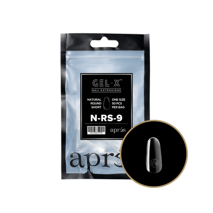 Natural Round Short Refill Tips