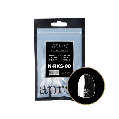 Natural Round Extra Short Refill Tips