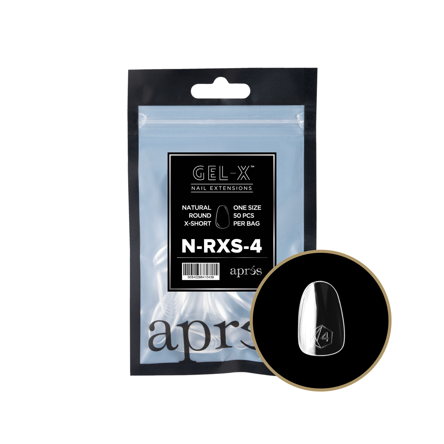 Natural Round Extra Short Refill Tips